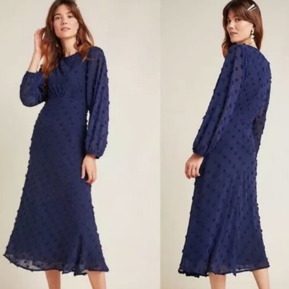 Anthropologie Michaela Textured Dot Dess